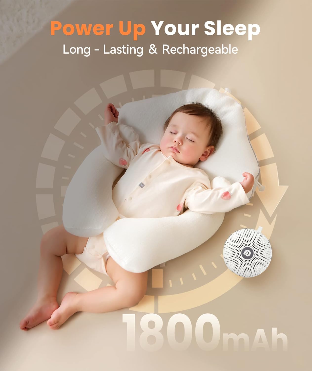 Transform Your Sleep with the Portable D11 Max Noise Machine – 21 Soothing Sounds, Long-Lasting Battery, and Perfect for Home or Travel!