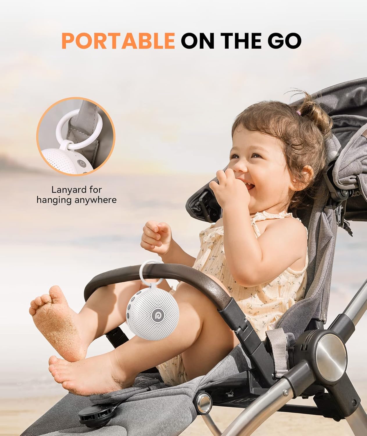 Transform Your Sleep with the Portable D11 Max Noise Machine – 21 Soothing Sounds, Long-Lasting Battery, and Perfect for Home or Travel!